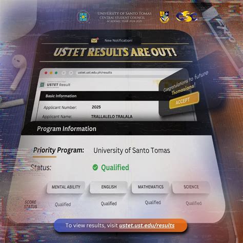 Where To See Ustet Results