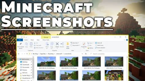 Where To See Your Minecraft Screenshots