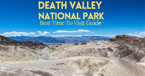 Where To Visit Death Valley