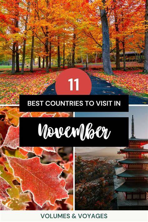 Where To Visit In November