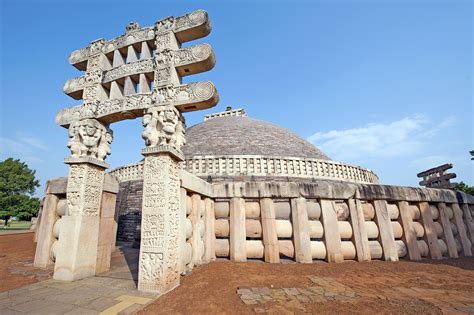 Who Built Sanchi Stupa
