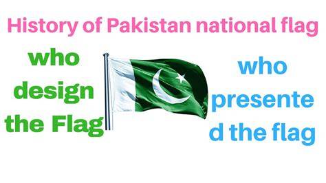 Who Designed National Flag Of Pakistan