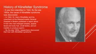 Who Discovered Klinefelter Syndrome