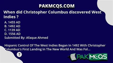 Who Discovered West Indies