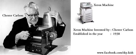 Who Invented Xerox Machine In India