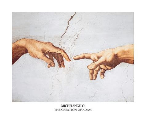Who Painted Adam And God Touching Fingers