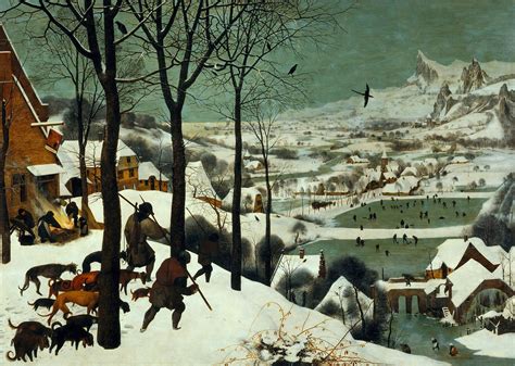 Who Painted Hunters In The Snow