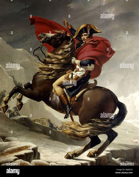 Who Painted Napoleon Crossing The Alps