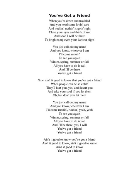 Who Wrote You've Got A Friend