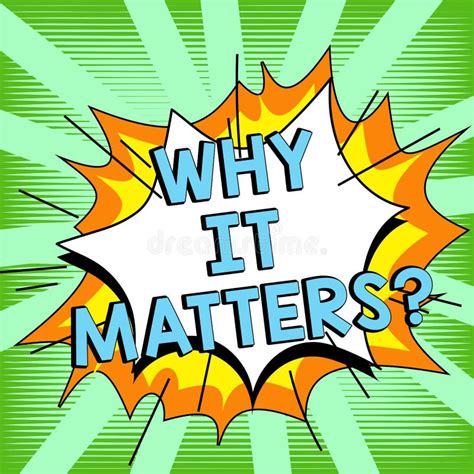 Why Does It Matter Cartoon