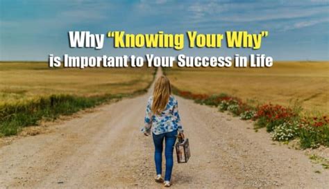 Why Is Knowing Your Why Important