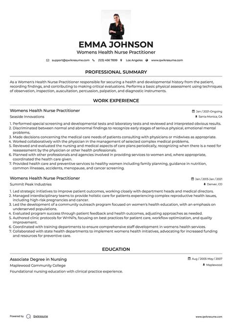 Women's Health Nurse