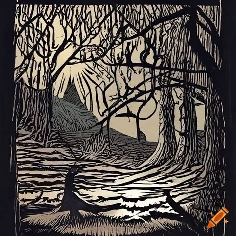 Woodcut Illustration