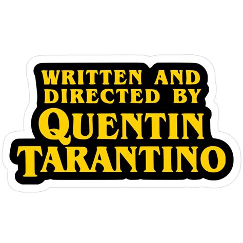 Written By Quentin Tarantino