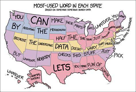Xkcd Map Of America