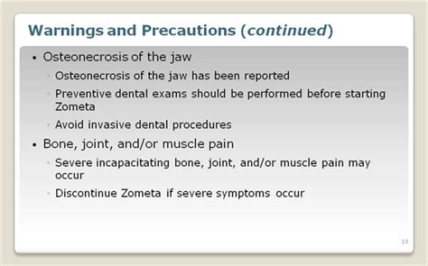 Zometa Side Effects